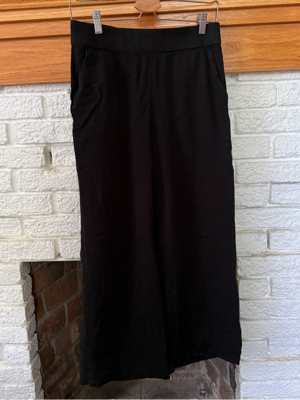 Marine Layer Black Allison Trouser